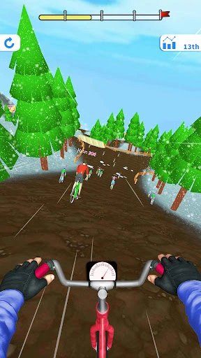 Trik na rowerze BMX w grze BMX Cycle Extreme